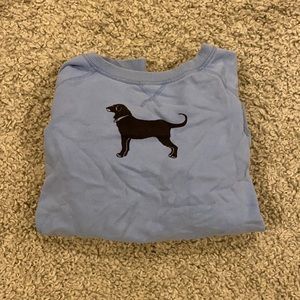 The black dog sweatshirt FROM MARTHAS VINYARD